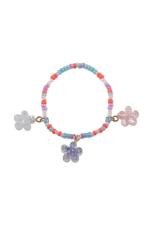 Great Pretenders Boutique Shimmer Flower Bracelet