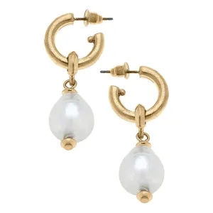 Greta Freshwater Pearl Drop Earring