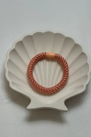 Hair Bracelet |  Coral