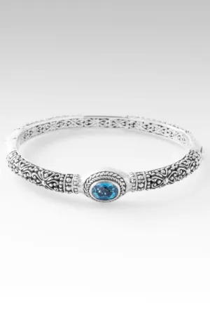 Harmony Bangle™ in Swiss Blue Topaz