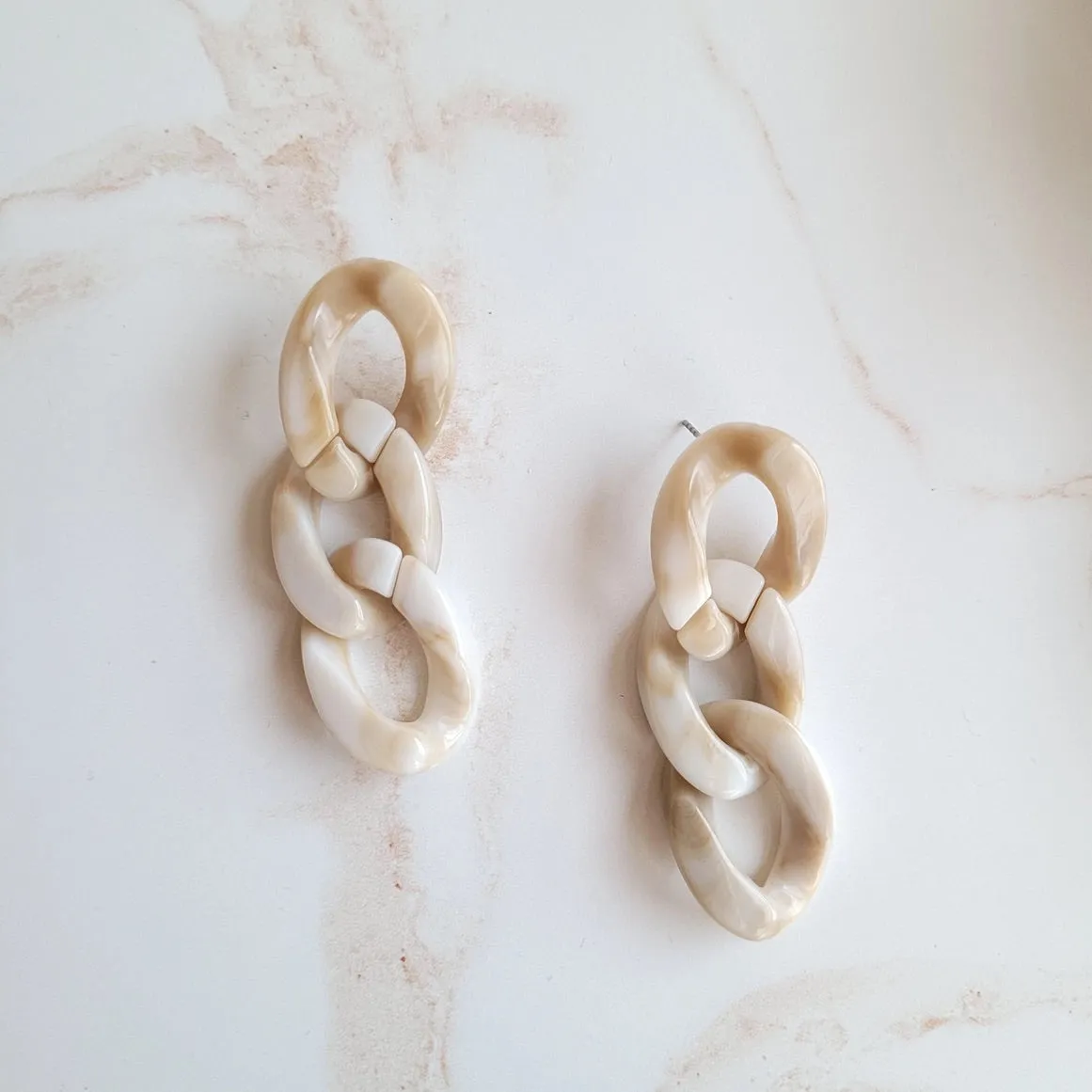 Heaven Inspired Cord of Three Earrings