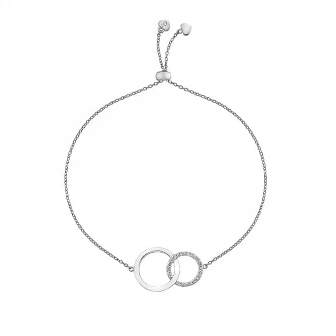 Hot Diamonds Bliss Double Circle Bracelet DL568