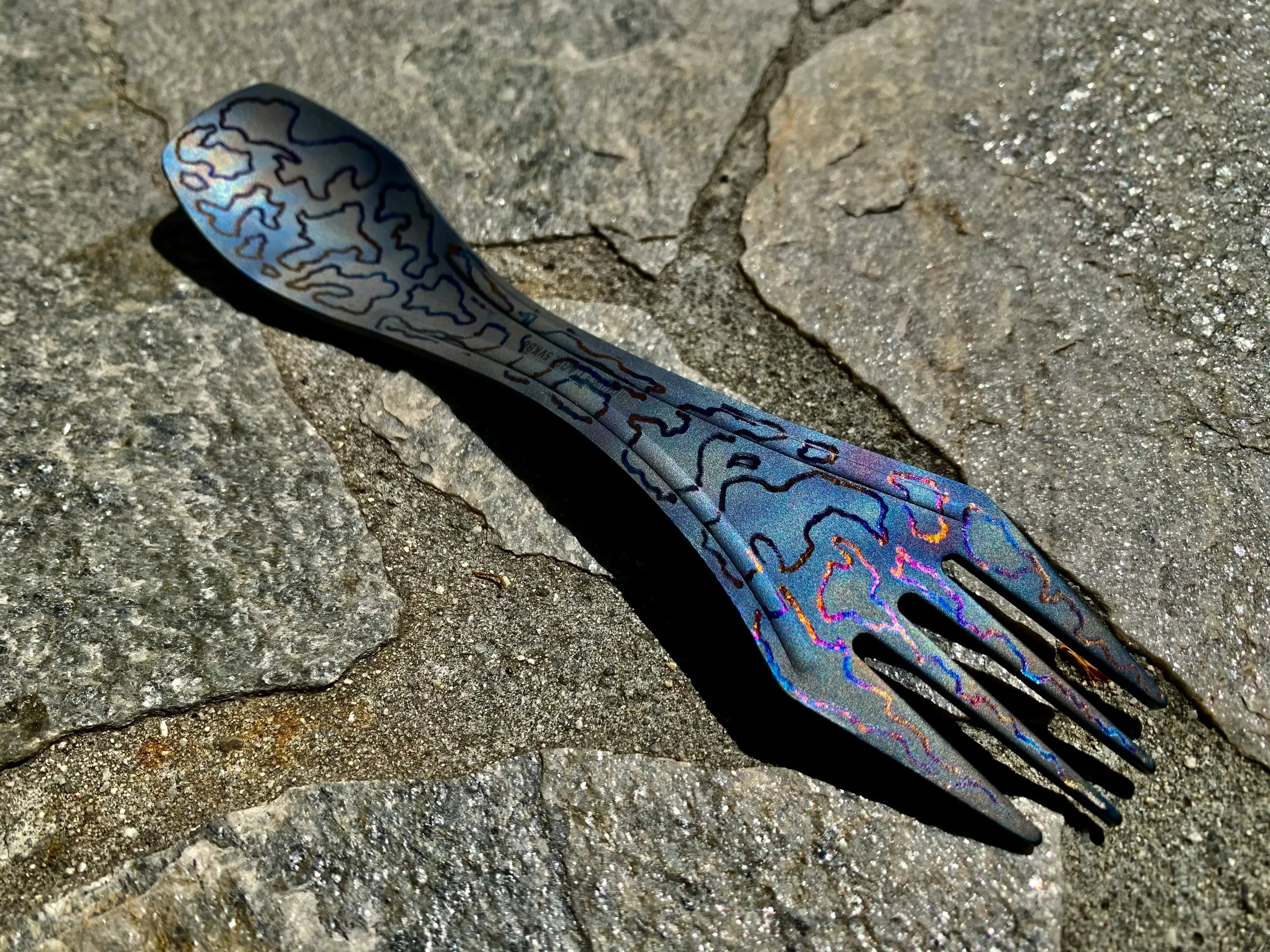 Incredible Industrial Titanium Spork Gen 2