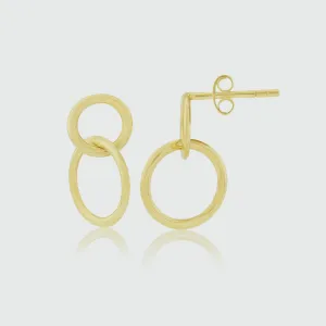 Kelso 9ct Yellow Gold Earrings