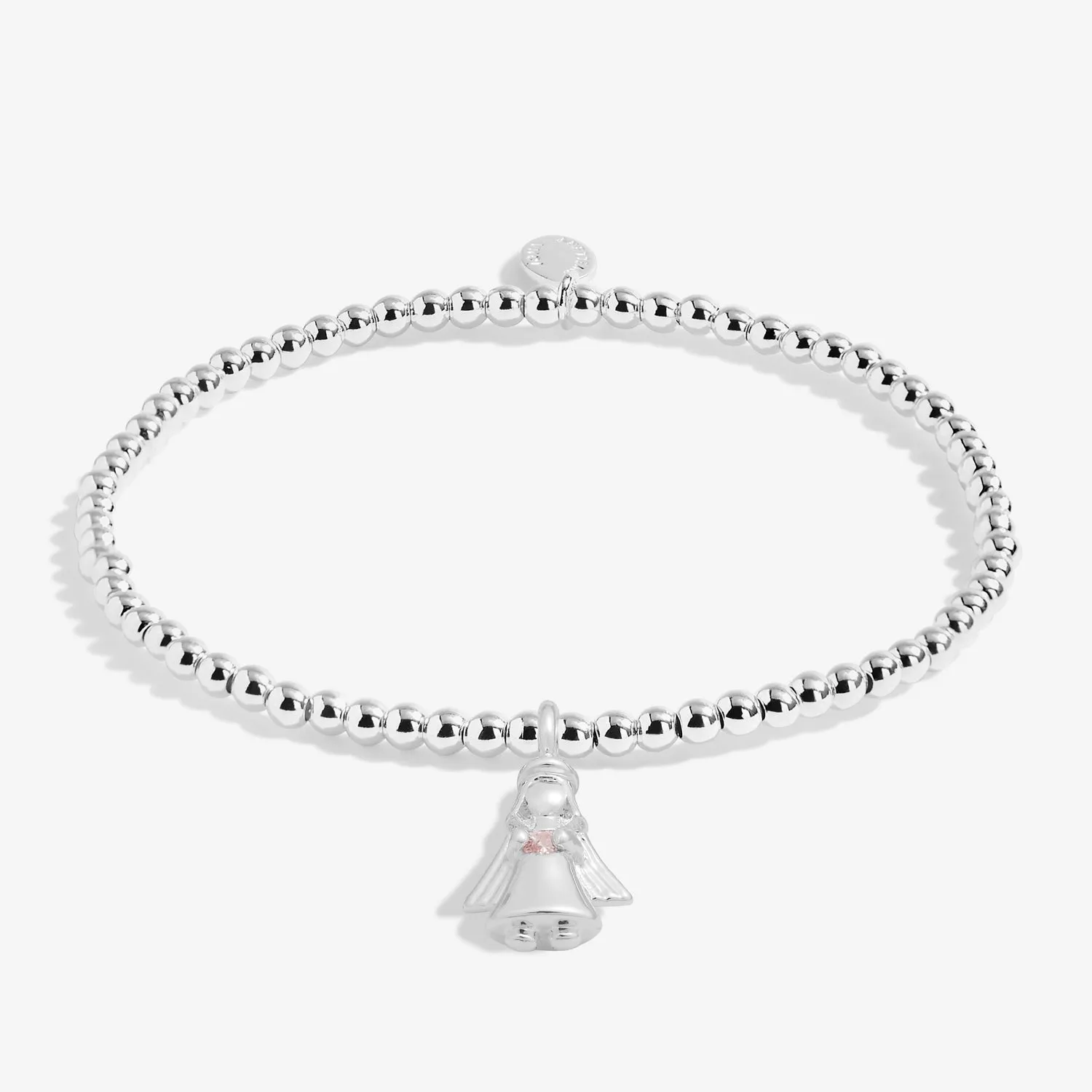 Kids A Little Angels Watching Over You Silver Plated Bracelet C770