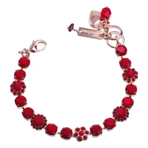 Medium Blossom Bracelet in "Red Coral"  *Custom*