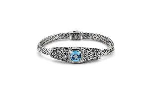 Meghan Bracelet- Blue Topaz