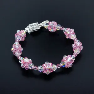 Multi-Color Cluster Bracelet