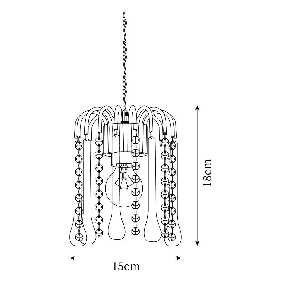 Murano Pendant Light 5.9″- 7″