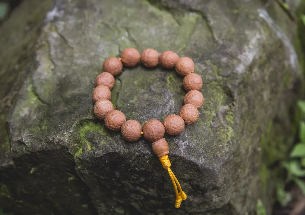 Natural Bodhi Seed Wrist Mala