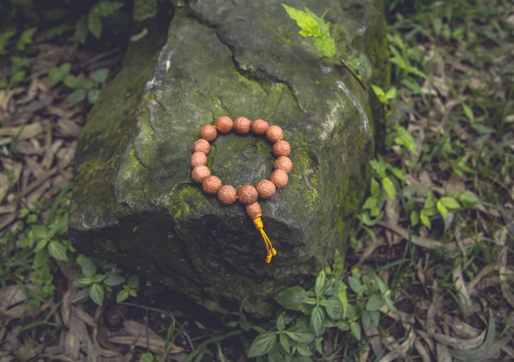 Natural Bodhi Seed Wrist Mala