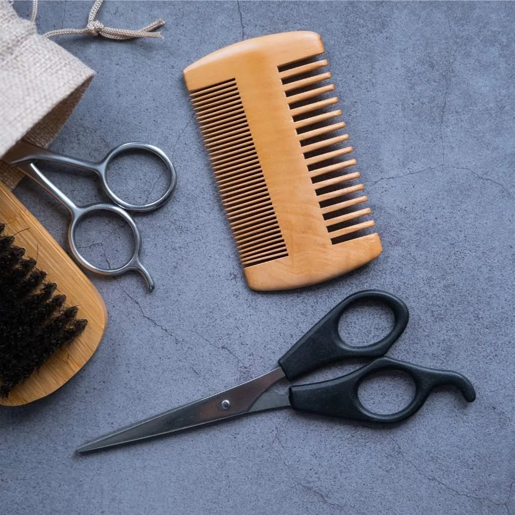 ****NEW*** Beard Comb | Wooden Beard Grooming Kit For Men