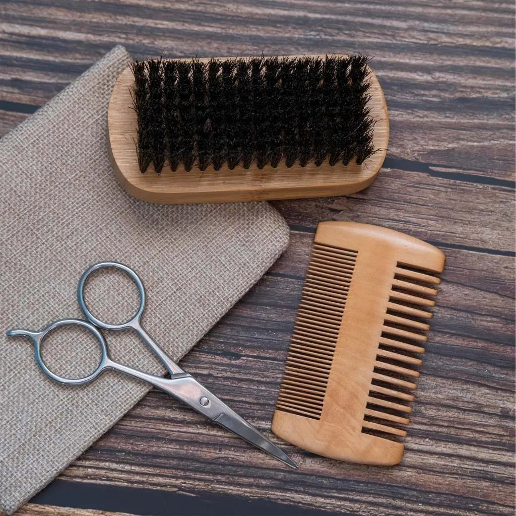 ****NEW*** Beard Comb | Wooden Beard Grooming Kit For Men