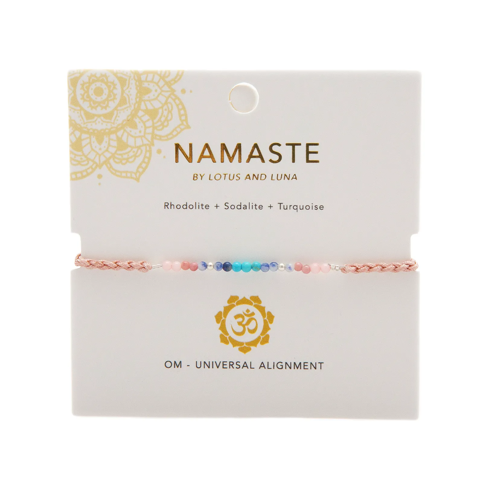 Om Namaste Bracelet