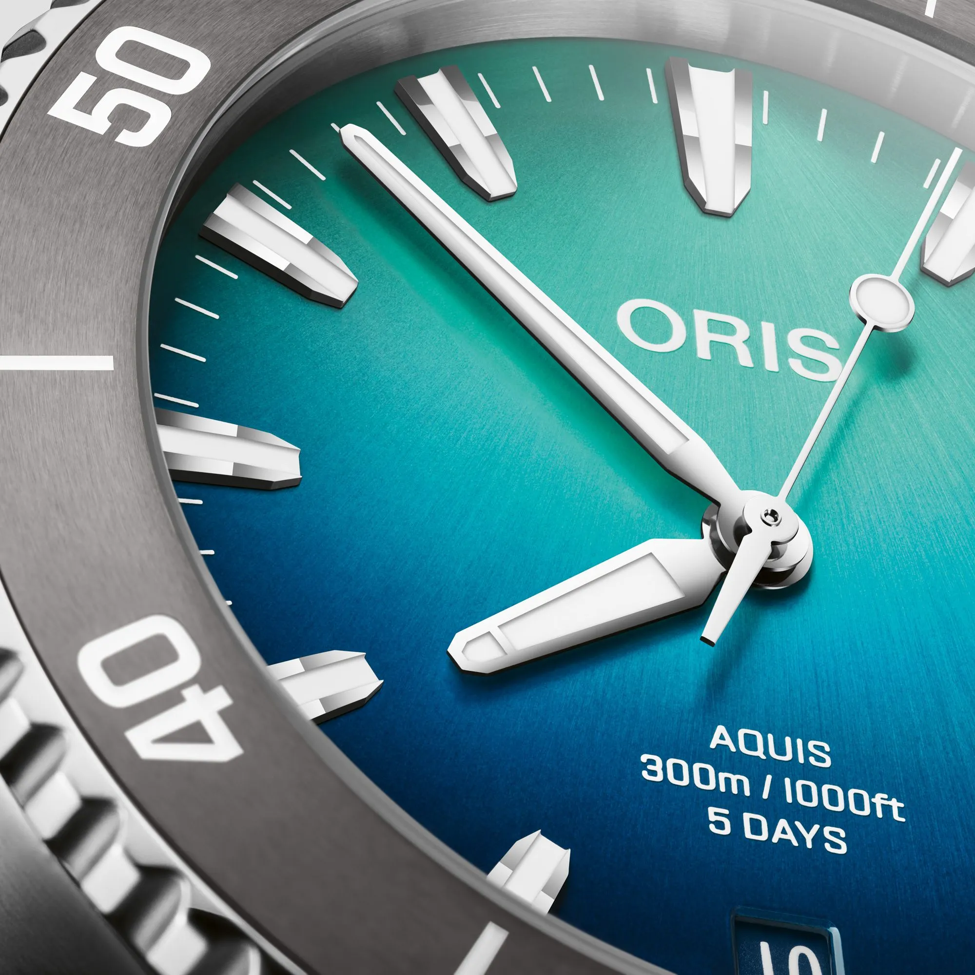 Oris Aquis Date Great Barrier Reef Limited Edition IV Stainless Steel Watch 43.5mm - 01 400 7790 4185-SET