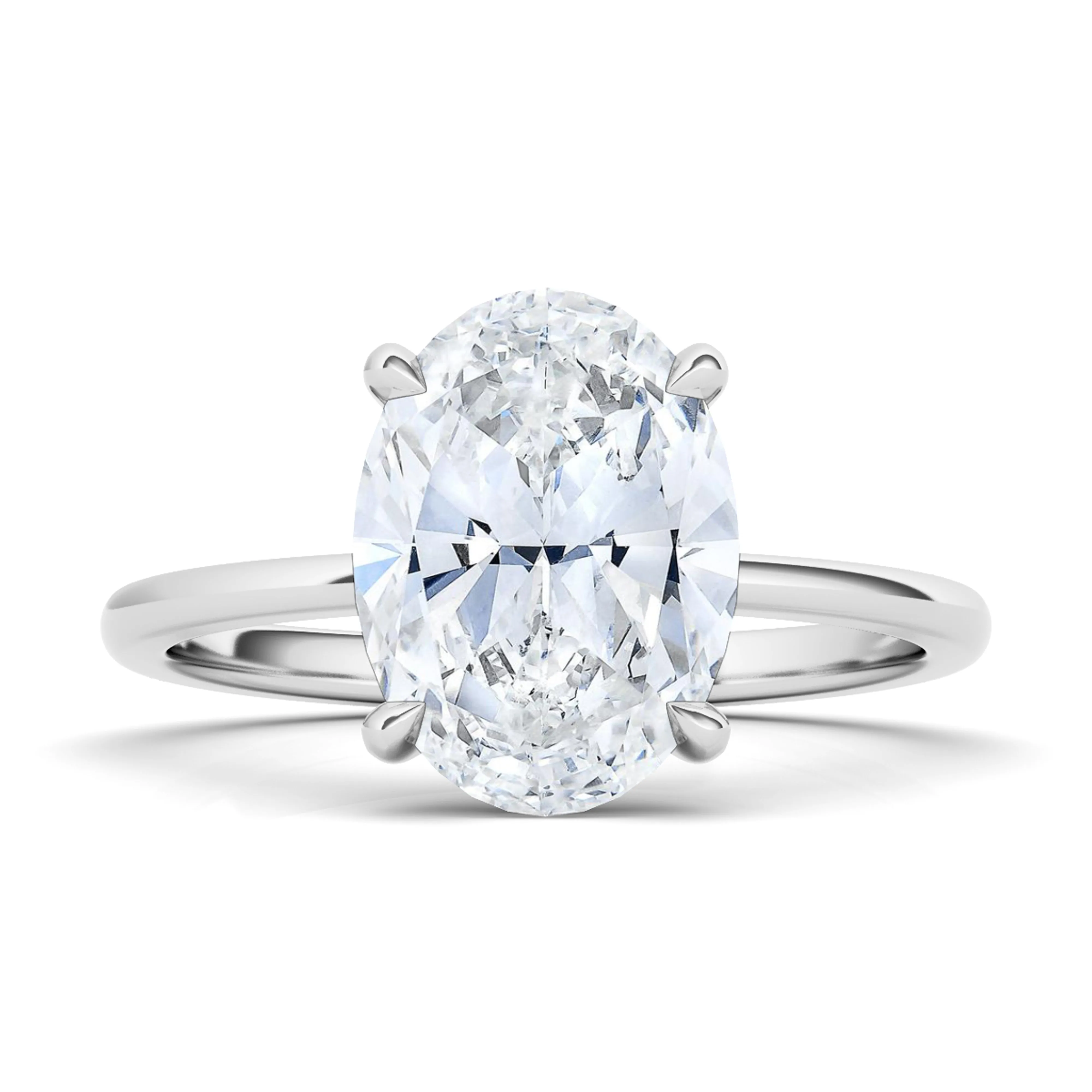 Oval Cut Diamond Ring