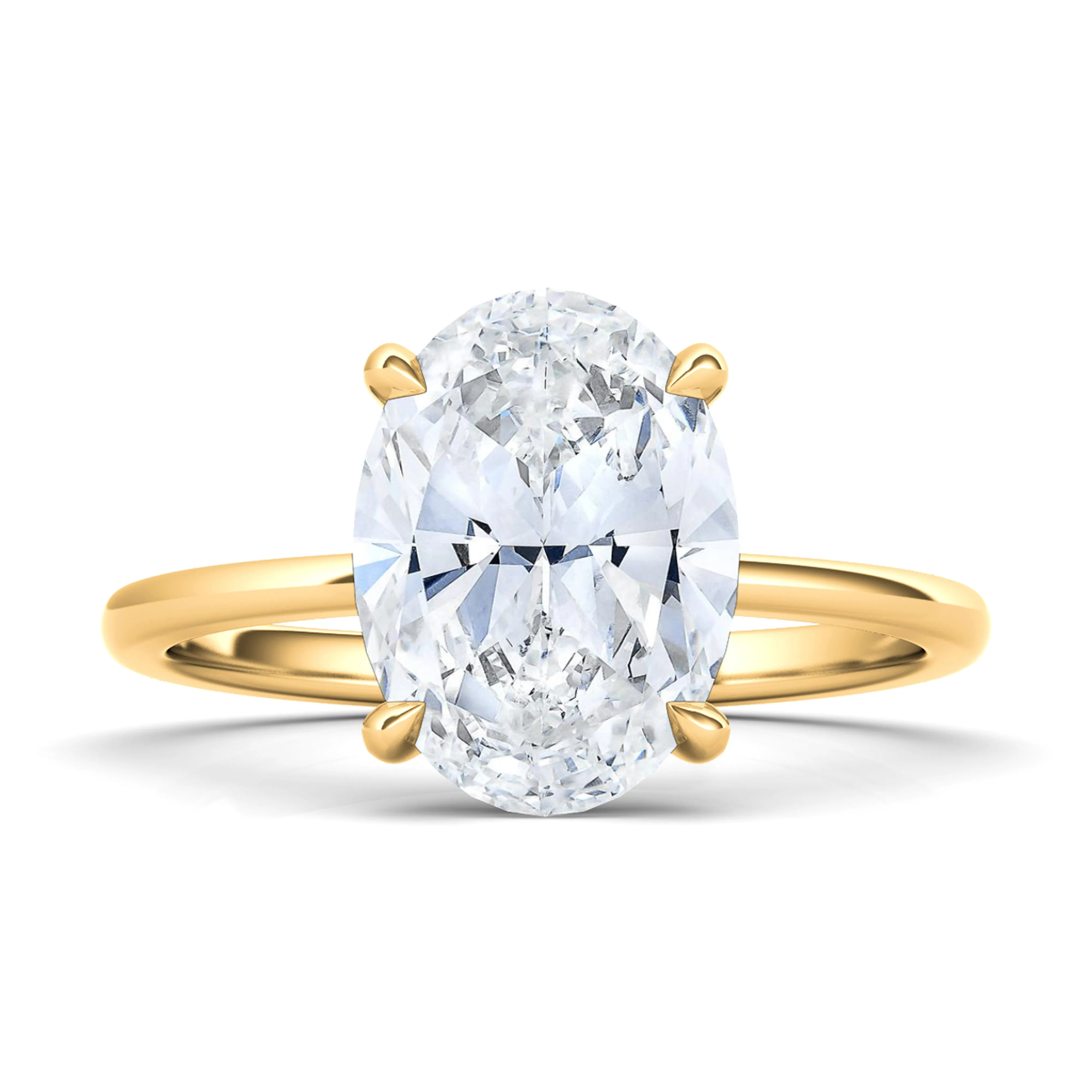 Oval Cut Diamond Ring