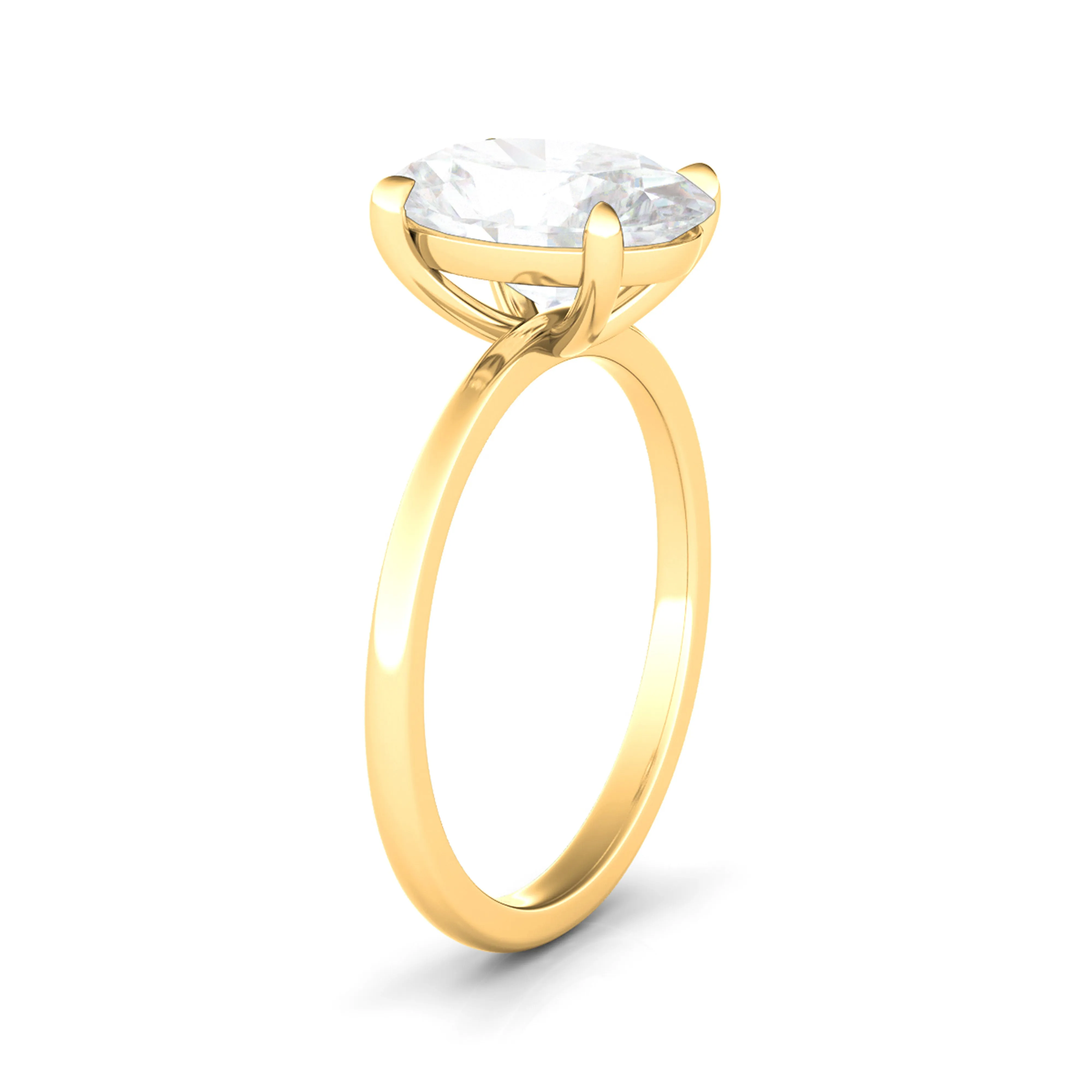 Oval Cut Diamond Ring