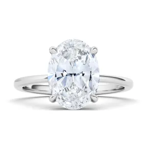 Oval Cut Diamond Ring