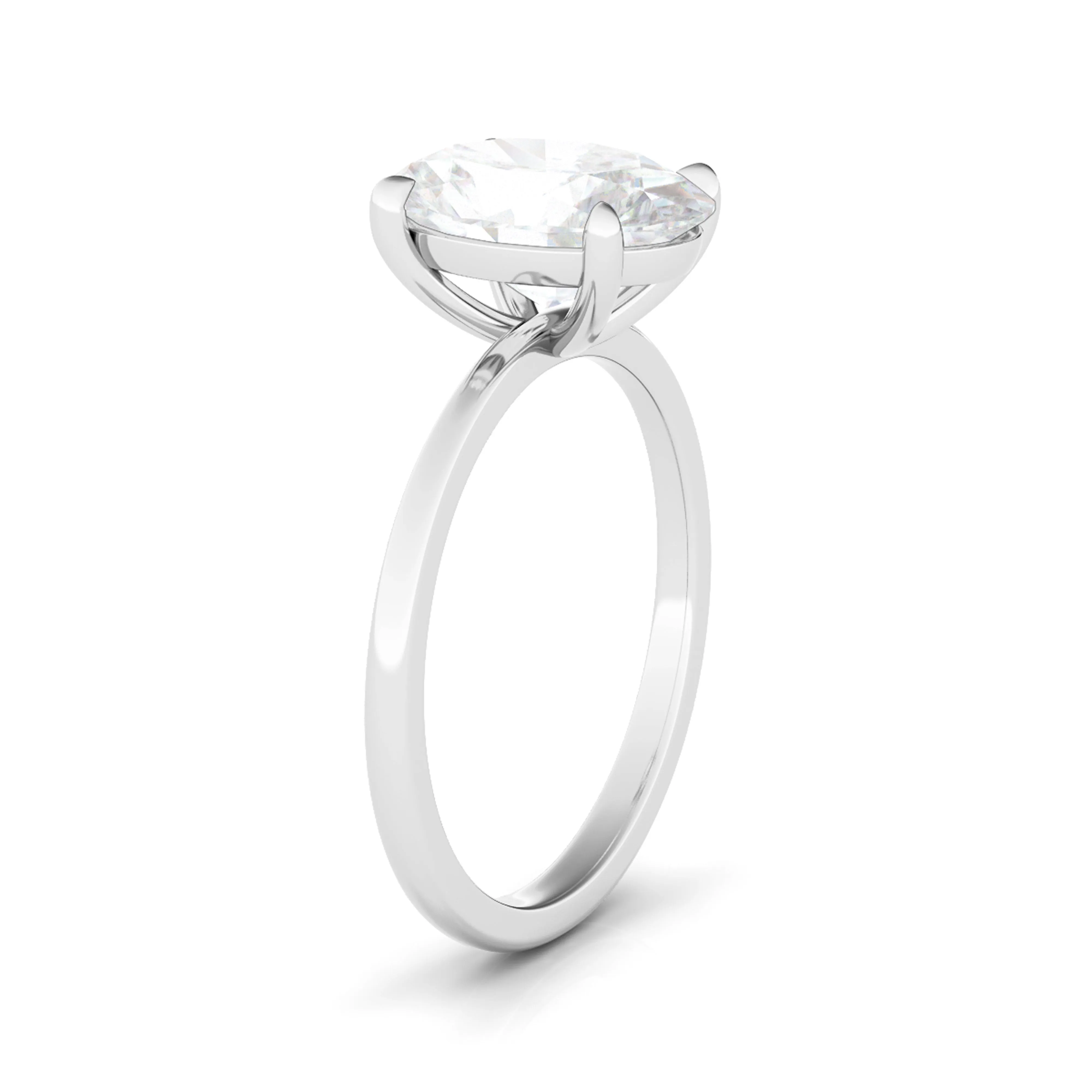 Oval Cut Diamond Ring