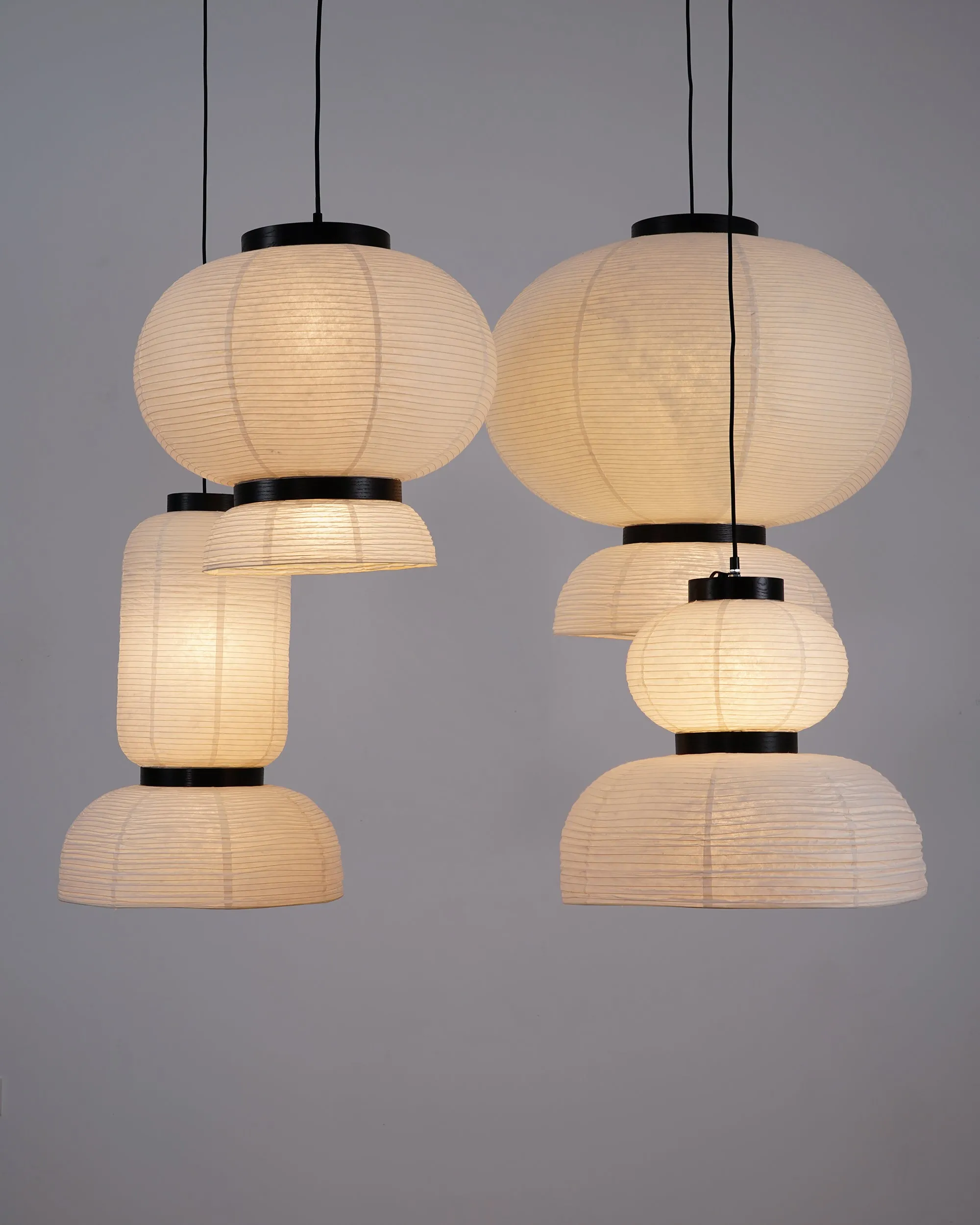 Paper Lanterns Pendant Light