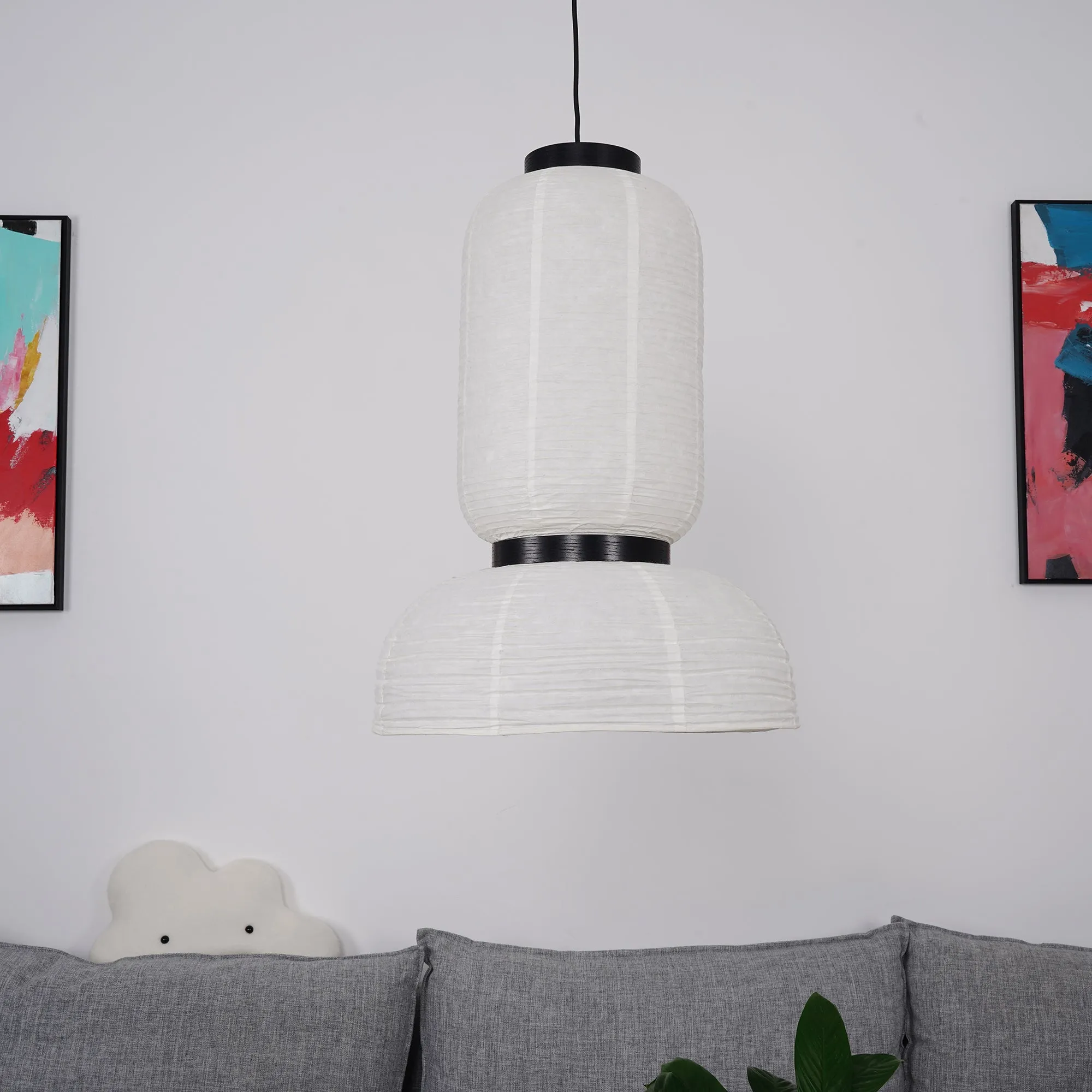 Paper Lanterns Pendant Light