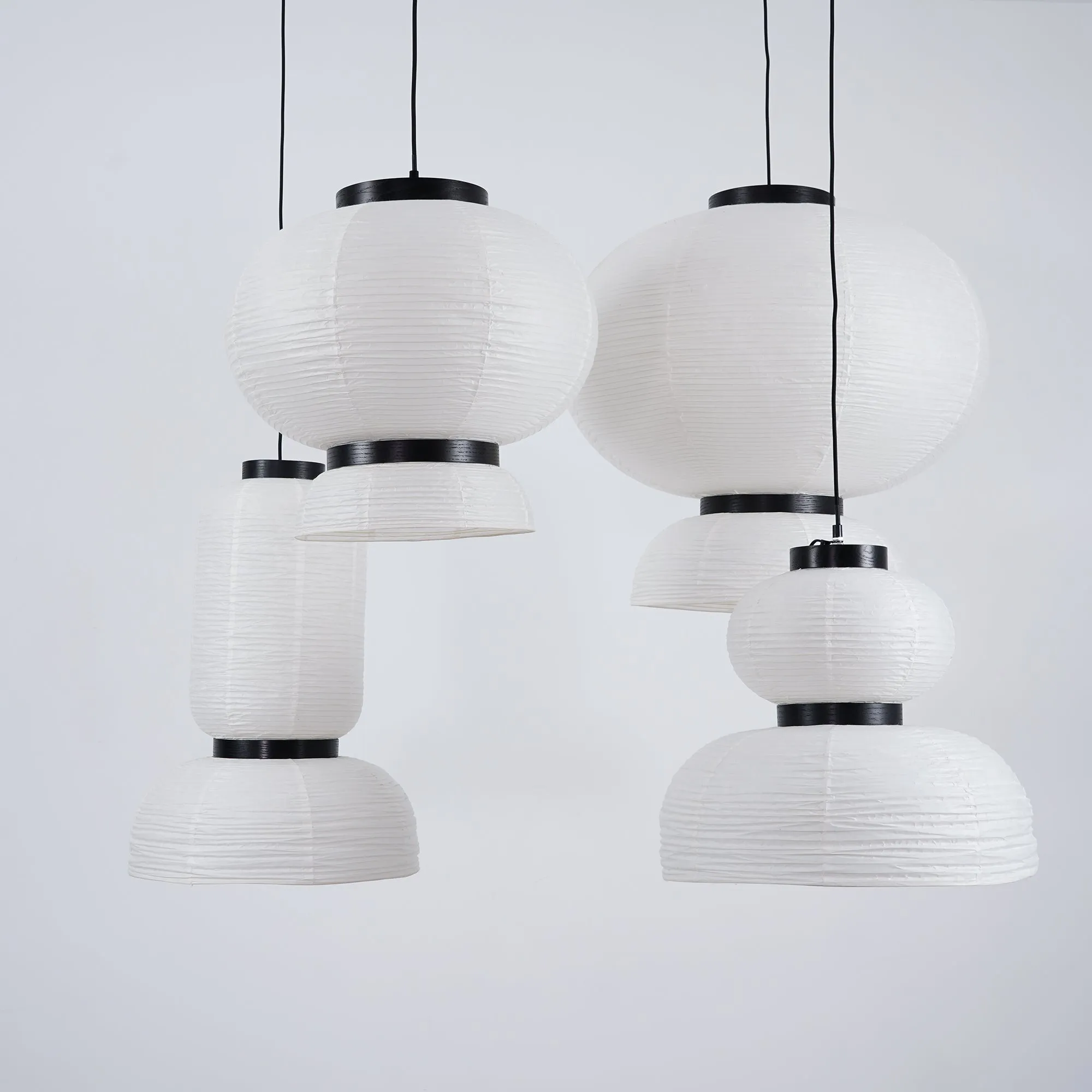 Paper Lanterns Pendant Light