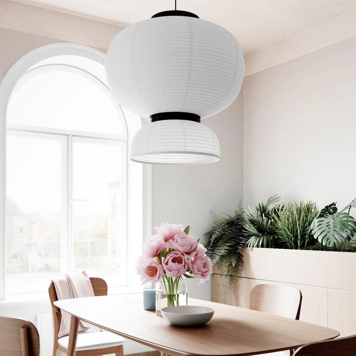 Paper Lanterns Pendant Light