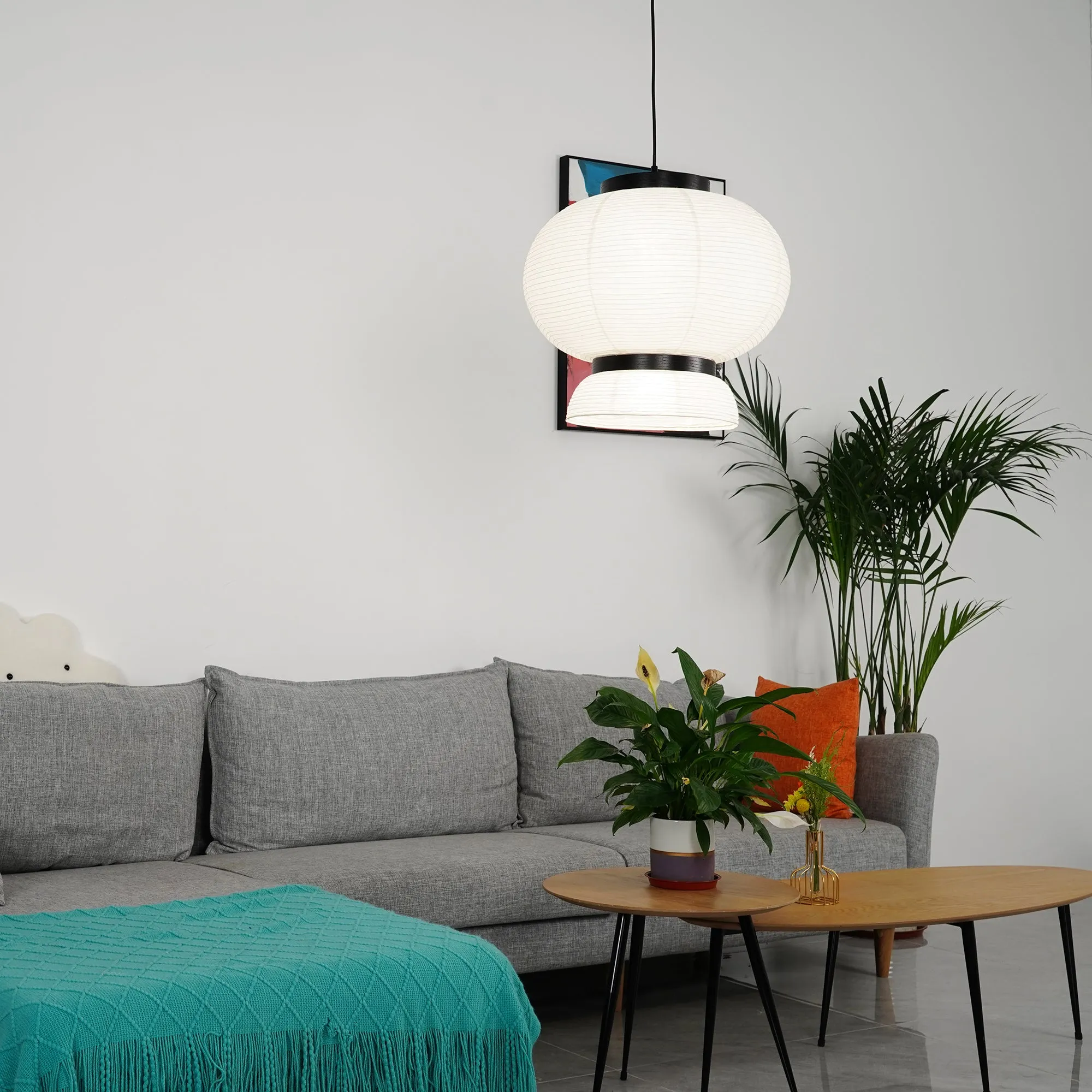 Paper Lanterns Pendant Light