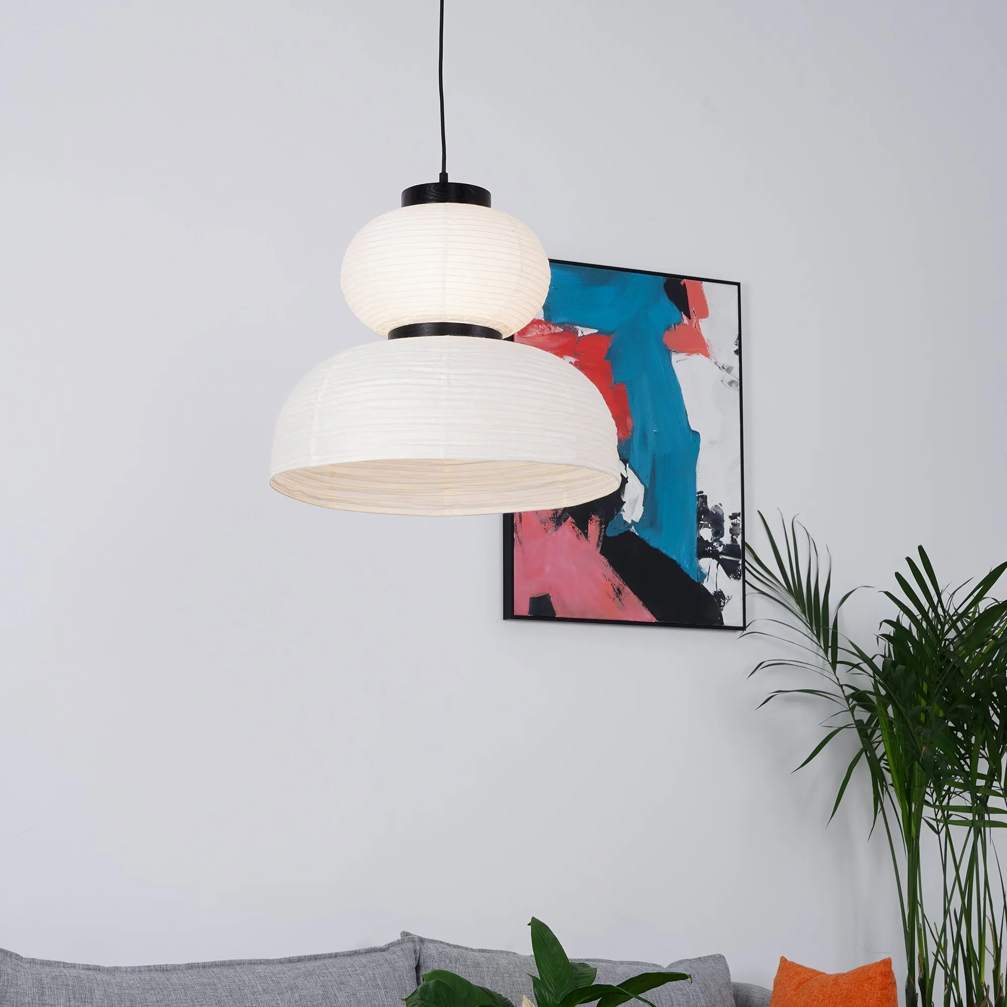 Paper Lanterns Pendant Light