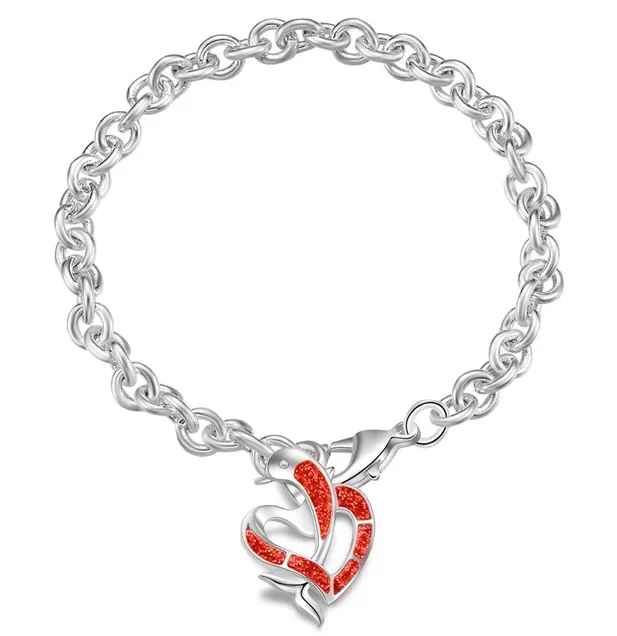 Personality charm dolphin bracelet