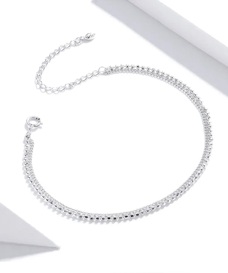 Platinum-Plated Versatile Bracelet