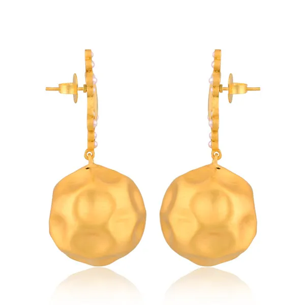 Playa del Sol Drop Earrings - Pearl