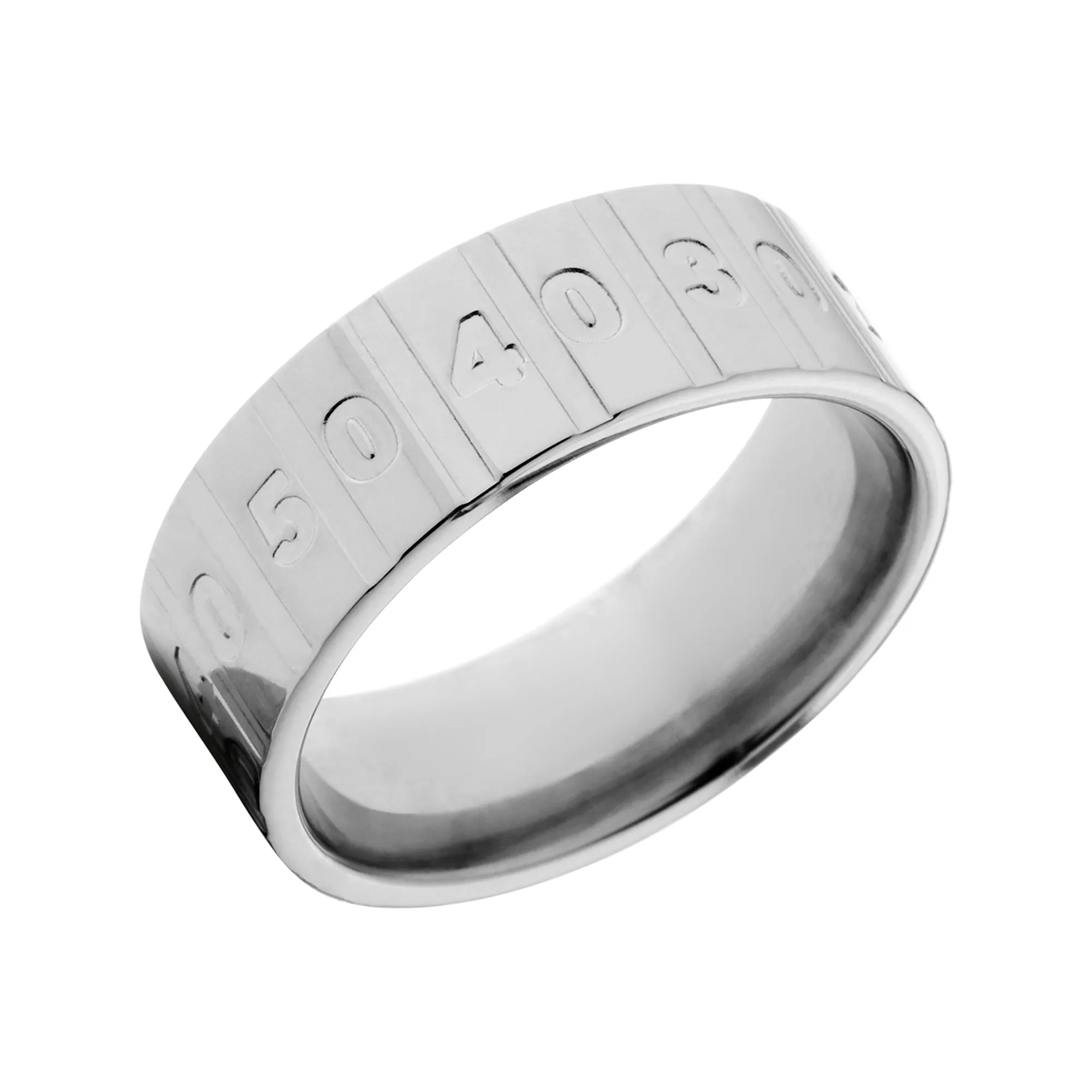 Premium Football Ring - Men's Titanium Wedding Band