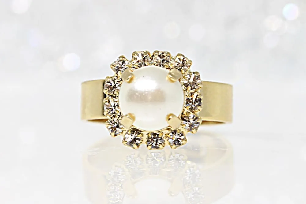 Rebeka Pearl Ring