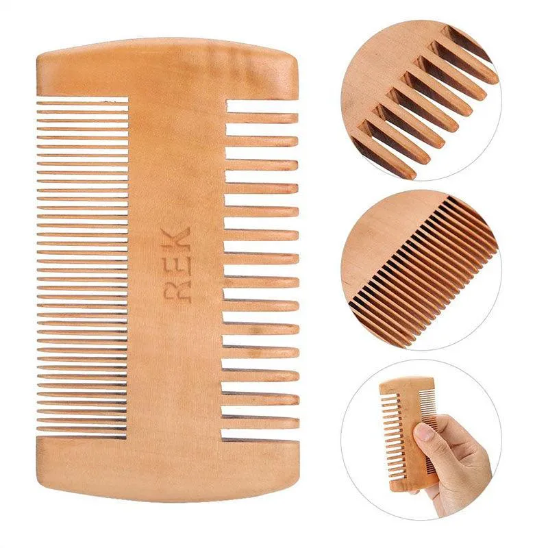 REK Sandalwood Beard Comb | REK Cosmetics