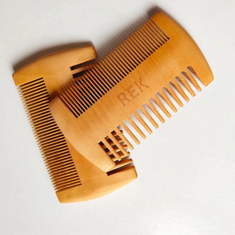 REK Sandalwood Beard Comb | REK Cosmetics