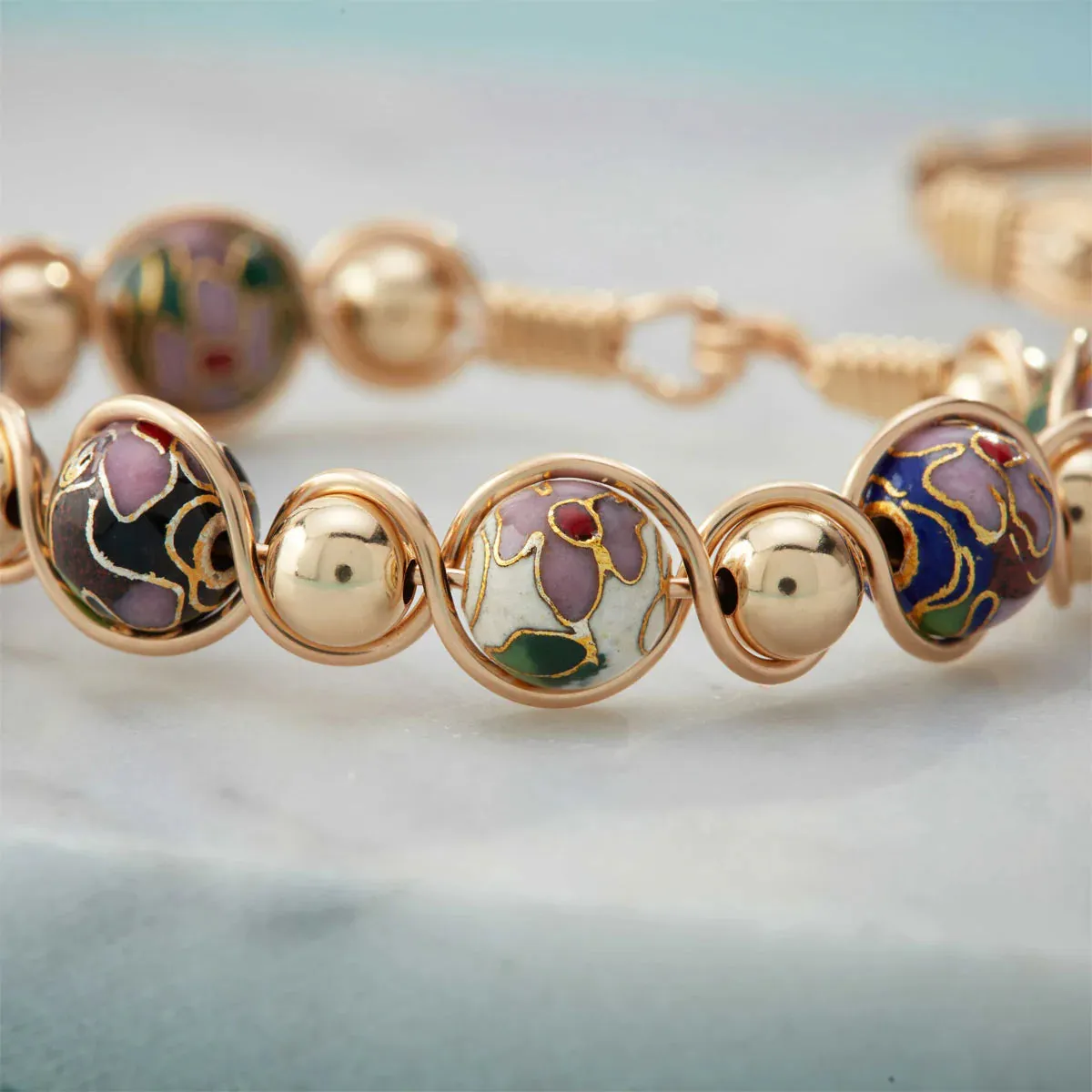 Ronaldo Jewelry Cloisonne Bracelet