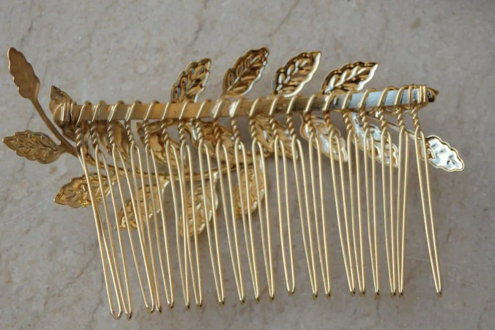 Rose Gold Hair Comb