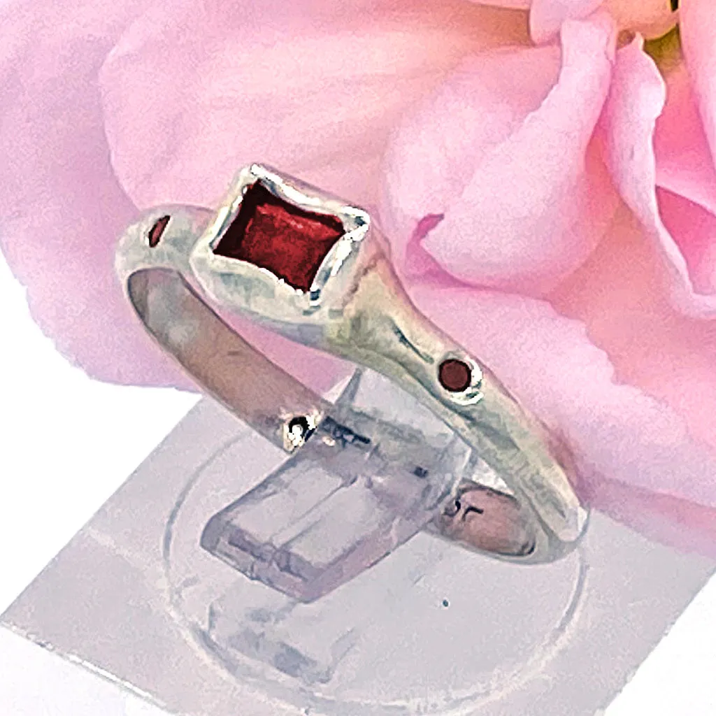 Ruby & Diamonds Ring (size 6 1/2)