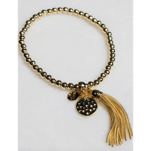 Sally Tassel Bracelet Plated Gold Plated