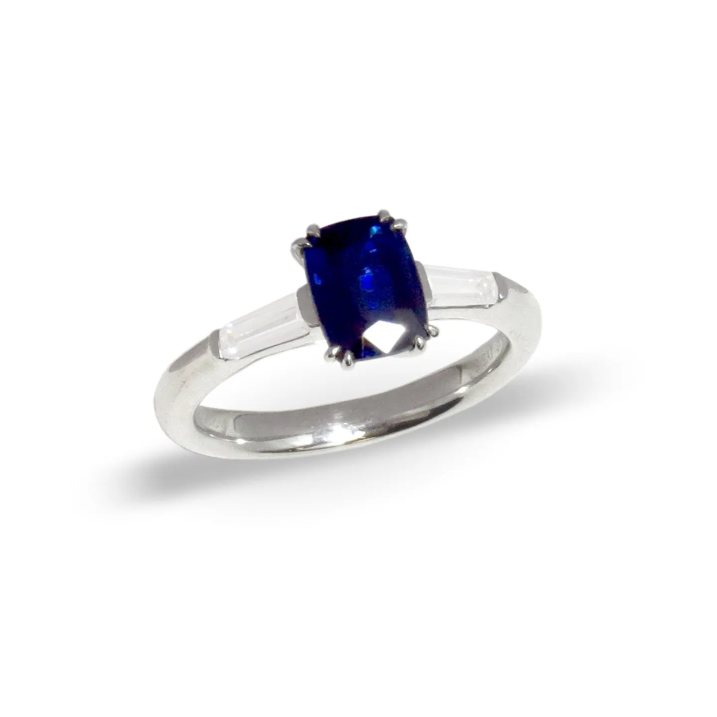 Sapphire and Diamond Ring