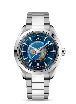 Seamaster Aqua Terra GMT Worldtimer Master Chronometer 43mm