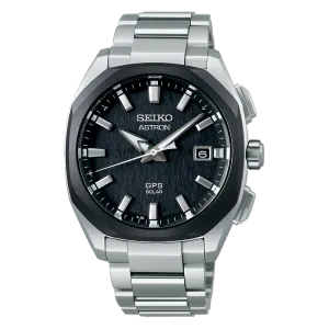 Seiko Astron GPS Solar Black Men's Watch SSJ007