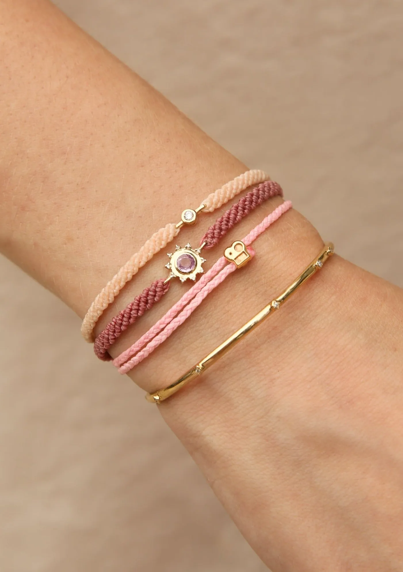 Signature Bracelet in Coral