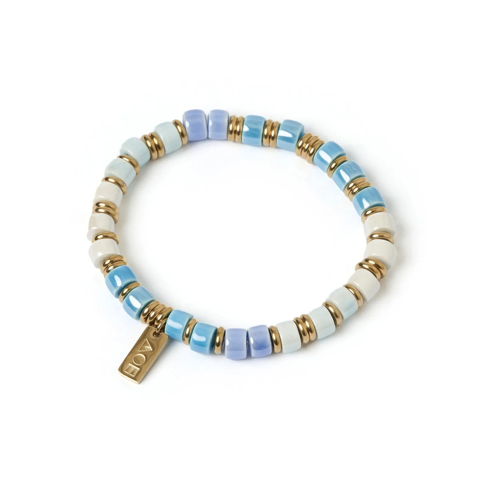 Skylar Ceramic and Gold Bracelet - Riviera