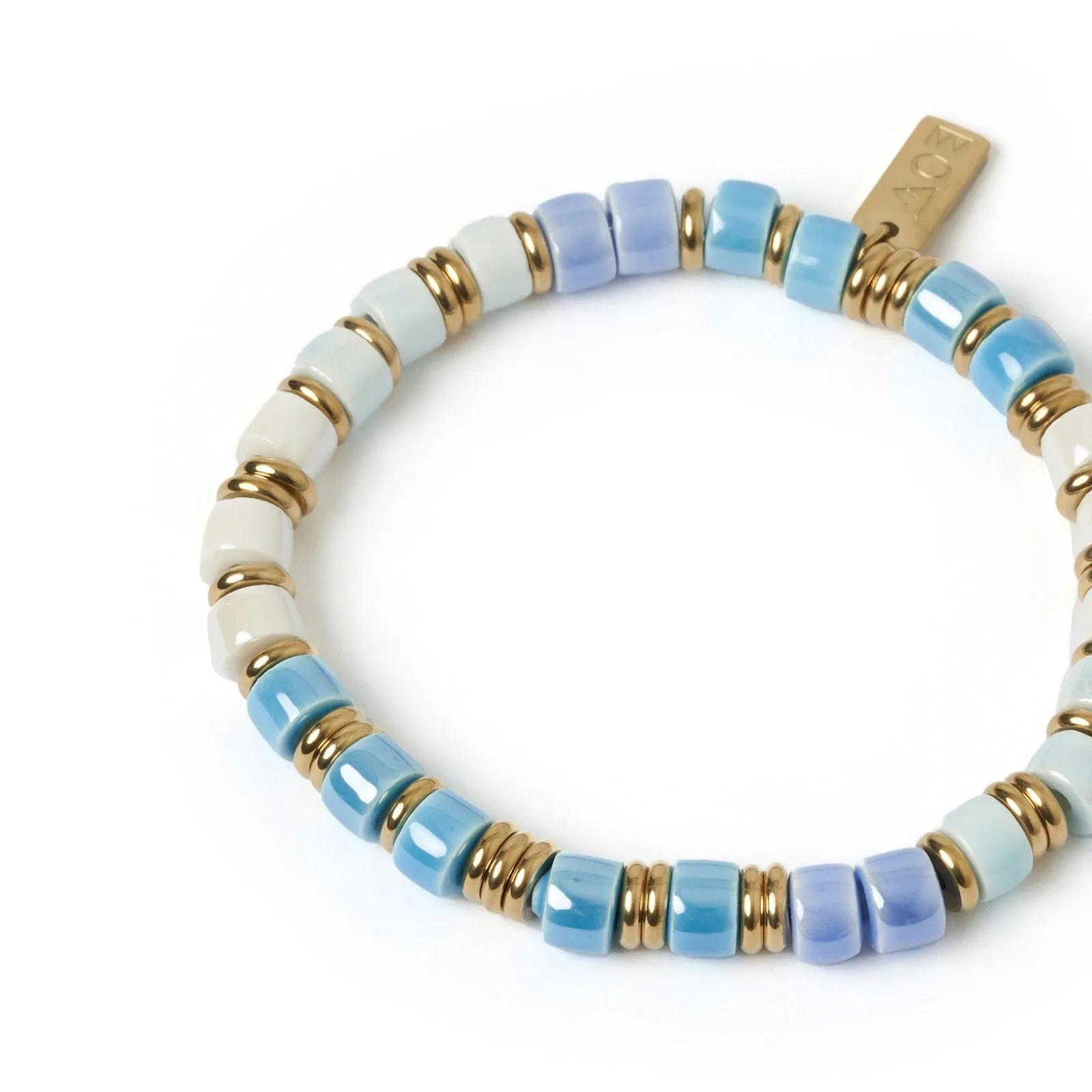 Skylar Ceramic and Gold Bracelet - Riviera