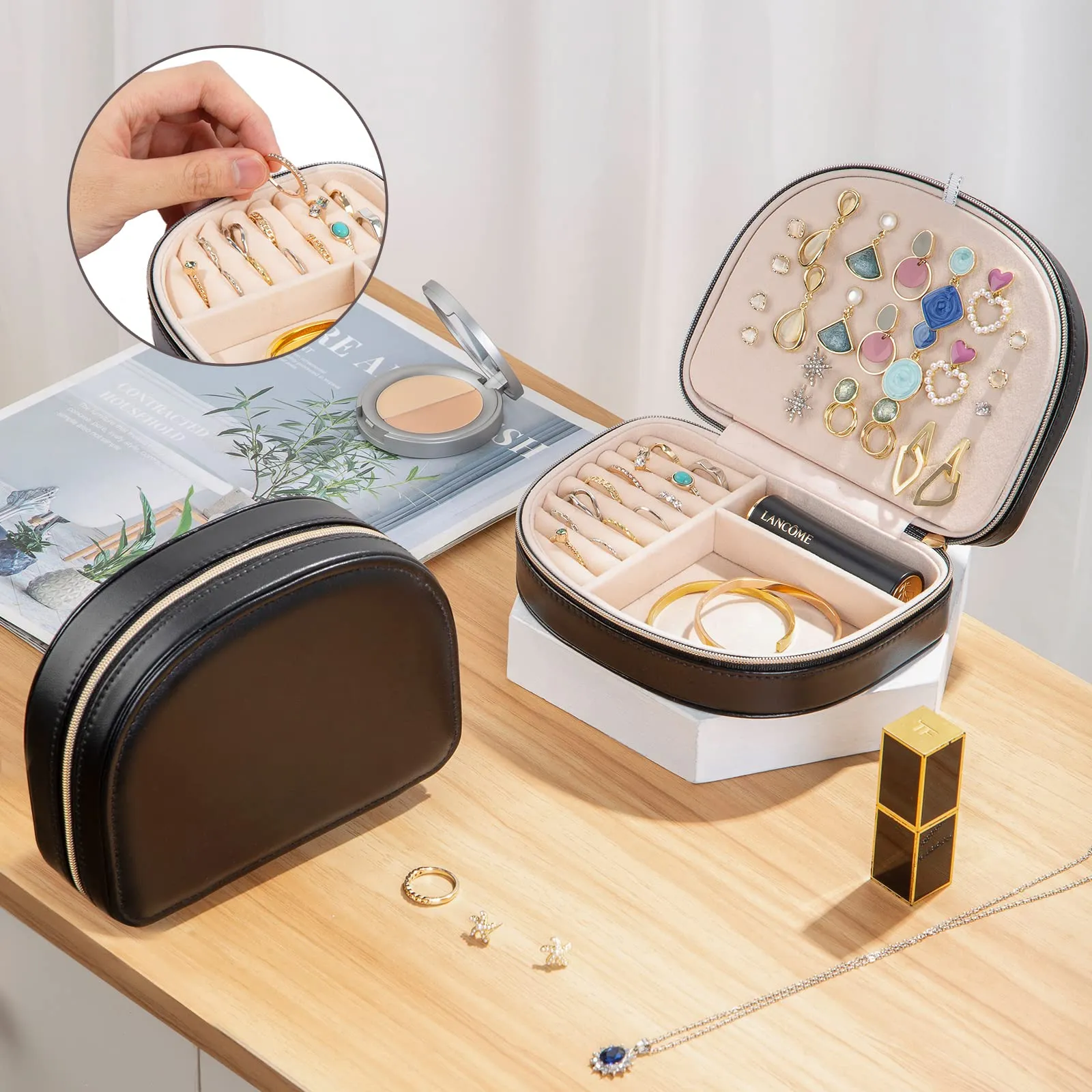 Small Portable Seashell-shaped Jewelry Case | ProCase