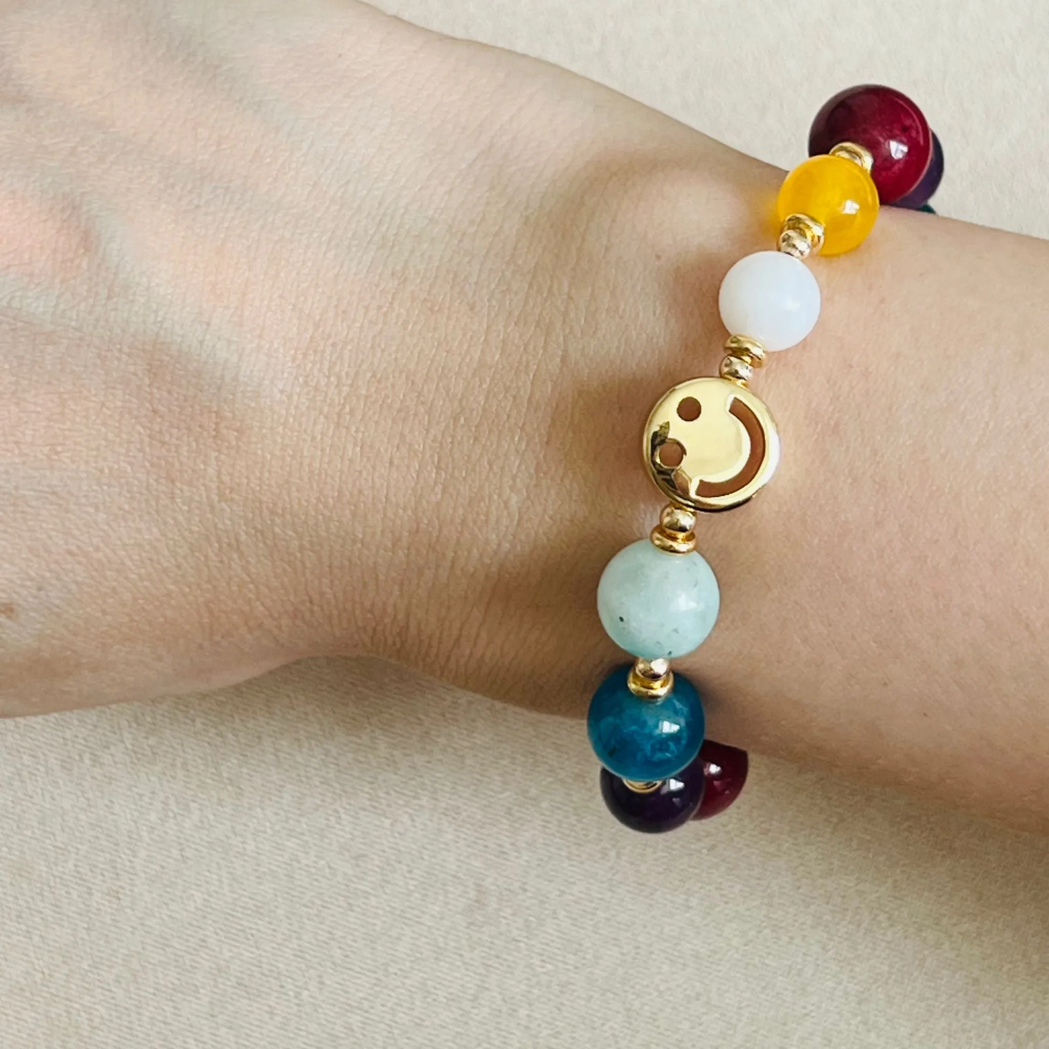 Smile! Rainbow Bracelet