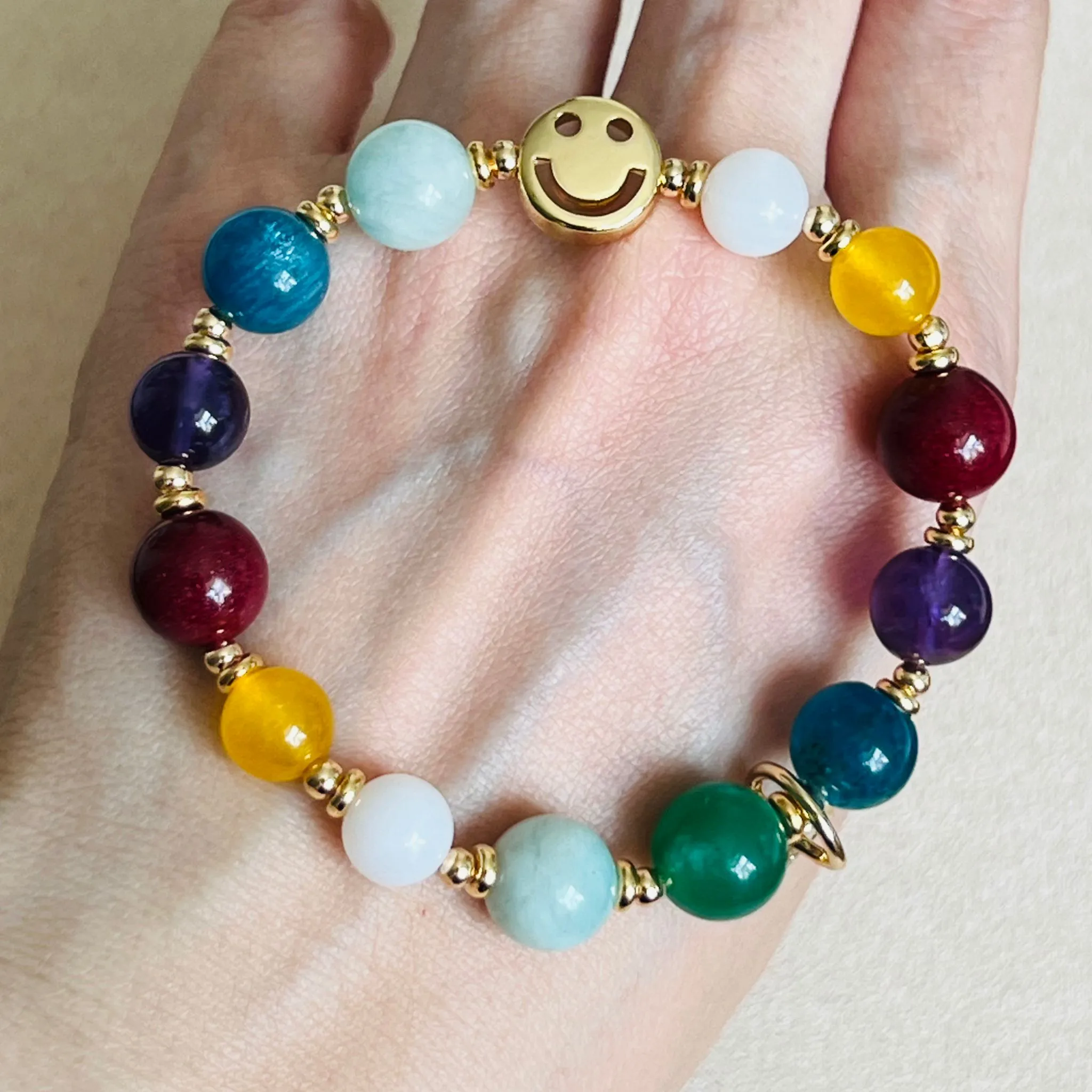 Smile! Rainbow Bracelet